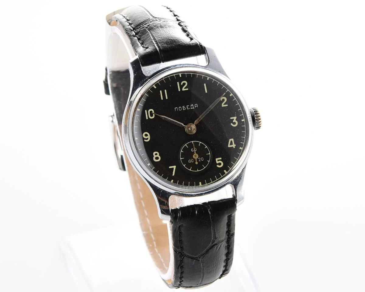 Excellent condition vintage Soviet mechanical Pobeda wrist watch, PChZ