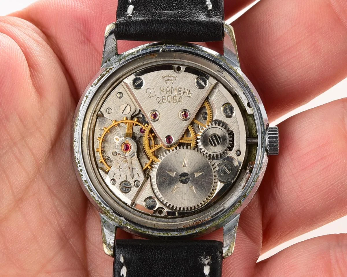 Soviet Raketa vintage mechanical watch