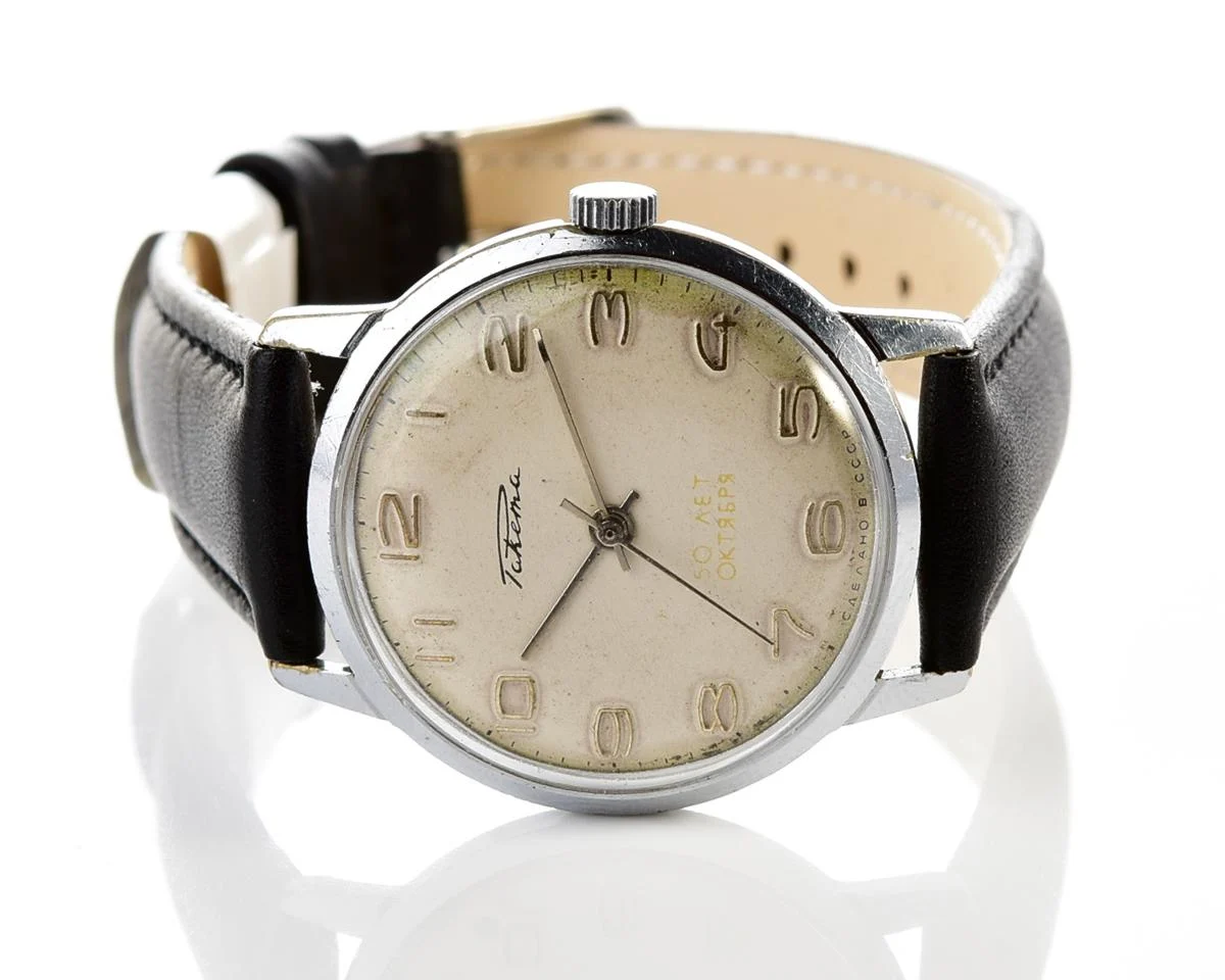 Soviet Raketa vintage mechanical watch
