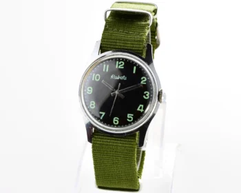 Soviet Raketa military style mechanical watch