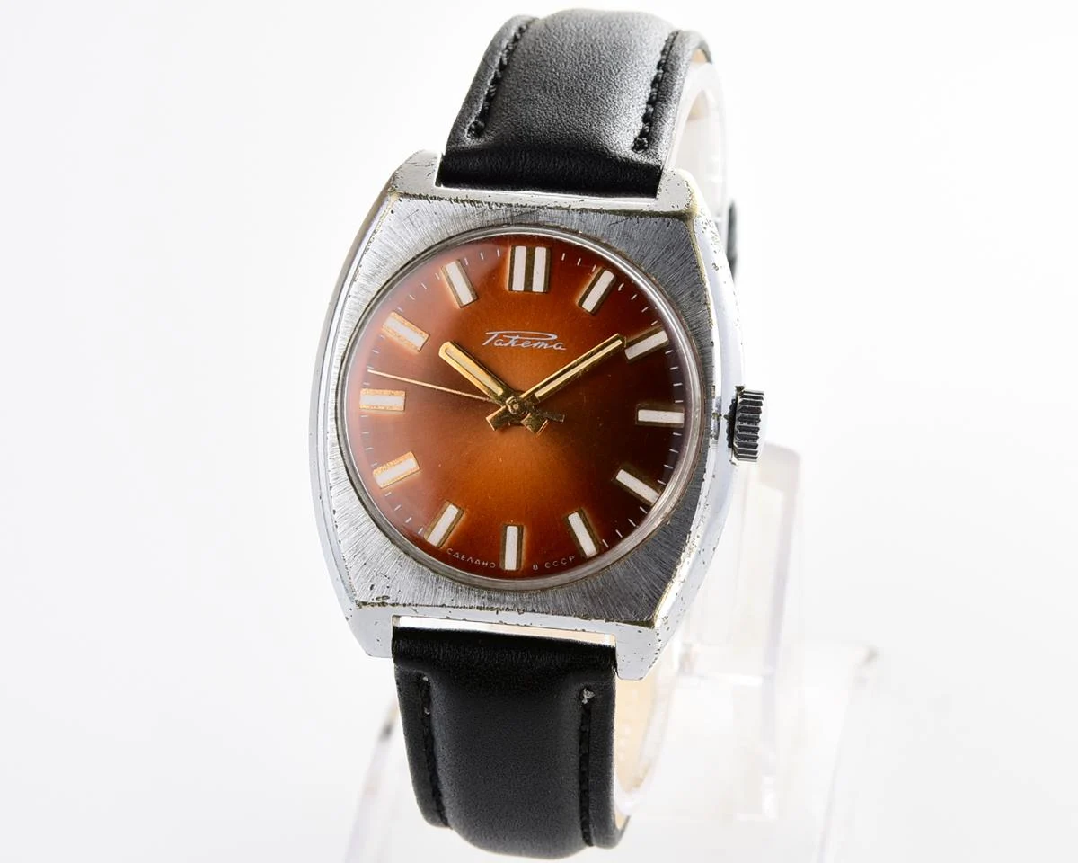 Soviet Raketa vintage mechanical watch