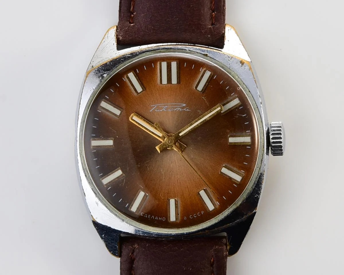 Soviet Raketa vintage mechanical watch