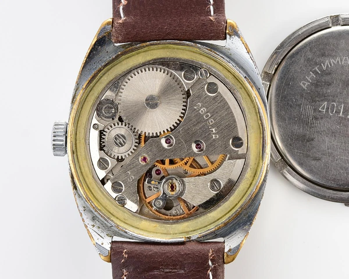 Soviet Raketa vintage mechanical watch