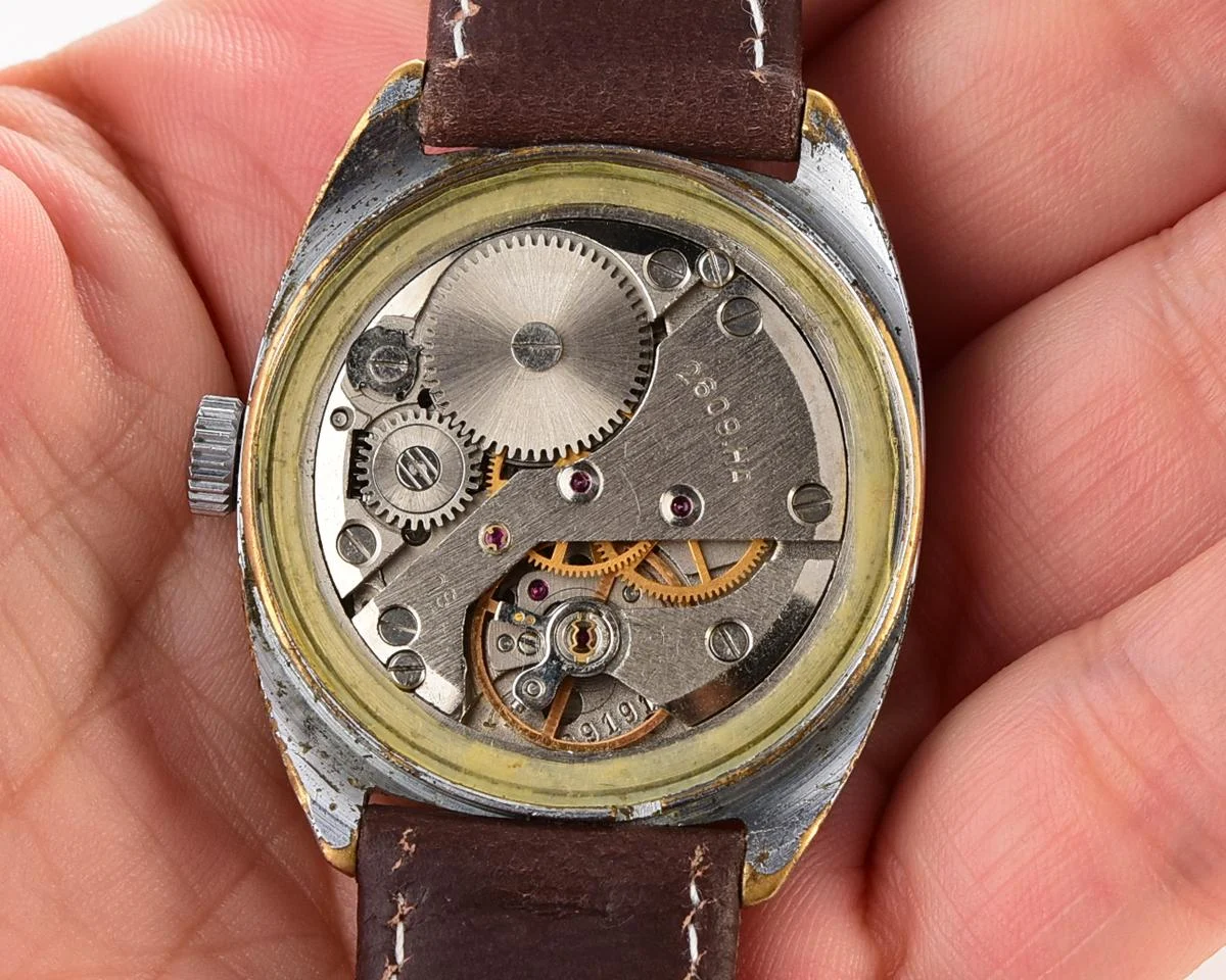 Soviet Raketa vintage mechanical watch