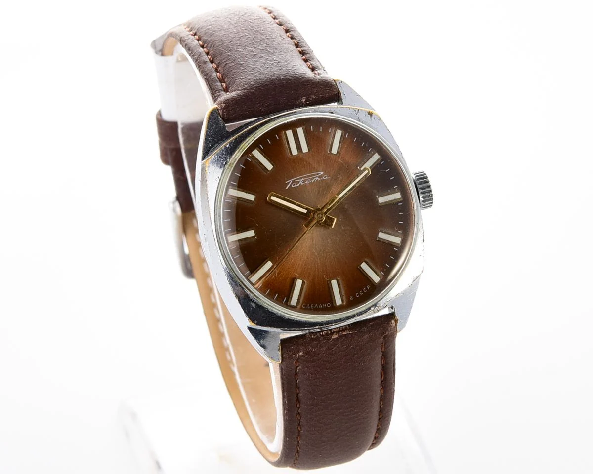 Soviet Raketa vintage mechanical watch