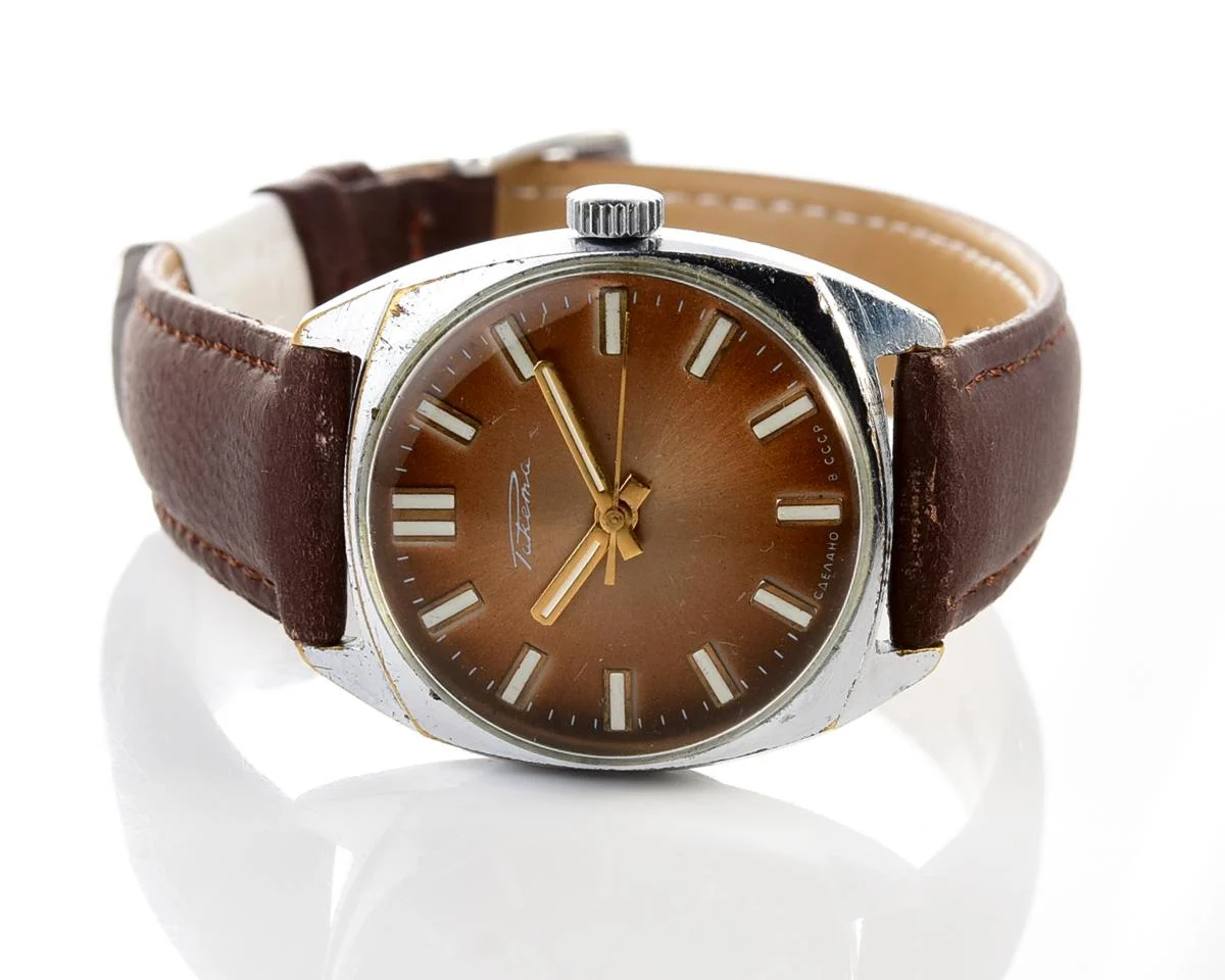 Soviet Raketa vintage mechanical watch