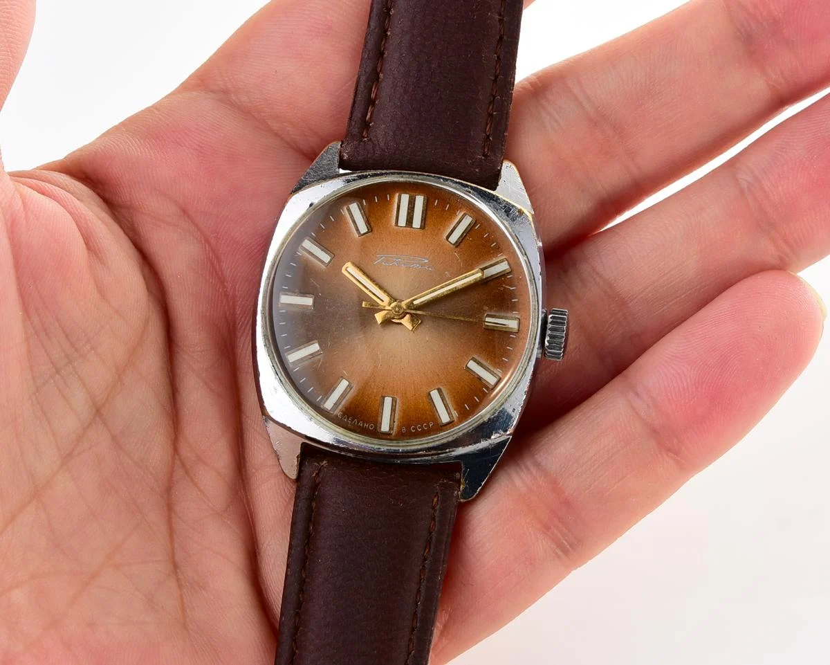 Soviet Raketa vintage mechanical watch