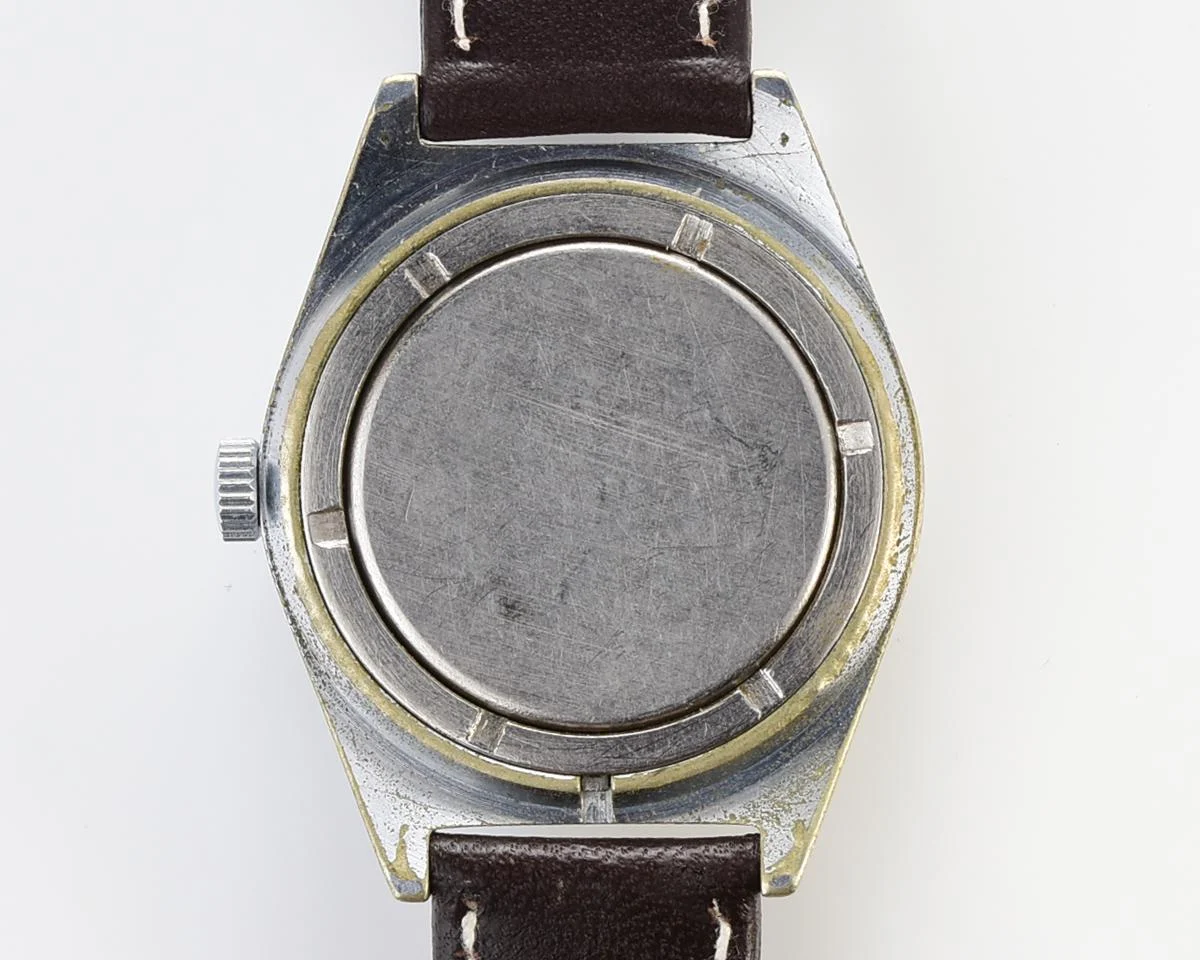 Raketa vintage mechanical wrist watch with double calendar
