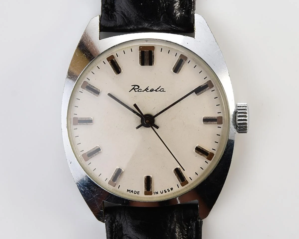 Soviet Raketa vintage mechanical watch