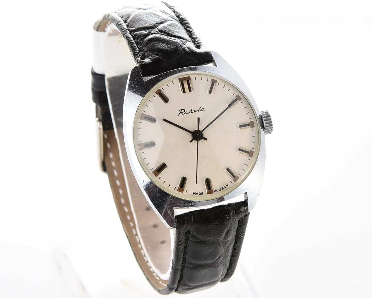 Soviet Raketa vintage mechanical watch