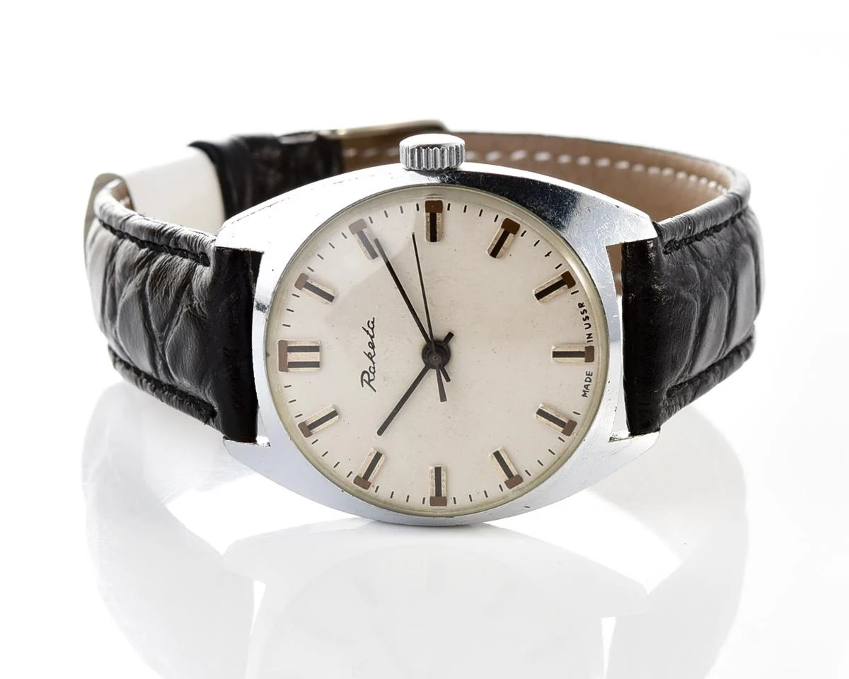 Soviet Raketa vintage mechanical watch