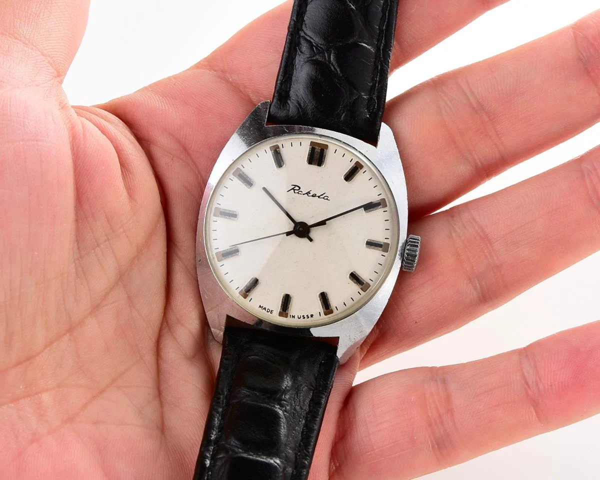 Soviet Raketa vintage mechanical watch