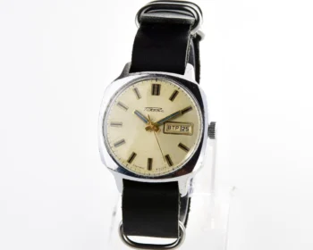 Vintage Soviet Raketa wrist watch with automatic movement