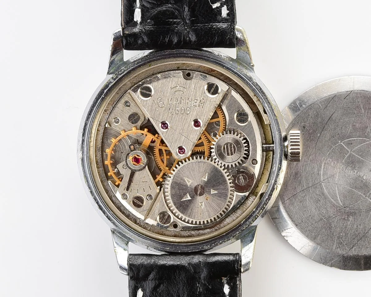 Soviet Raketa vintage mechanical watch