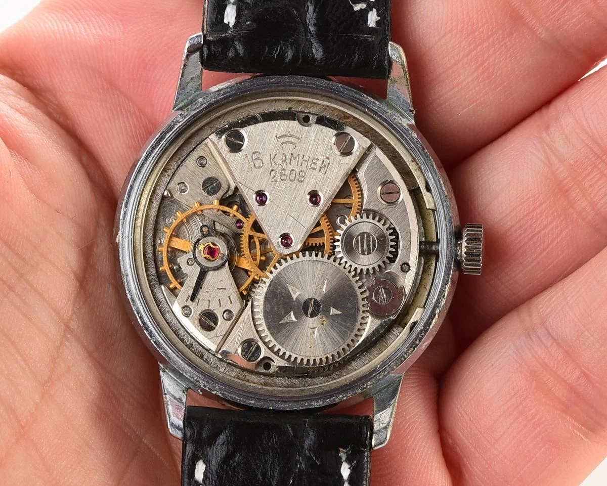 Soviet Raketa vintage mechanical watch
