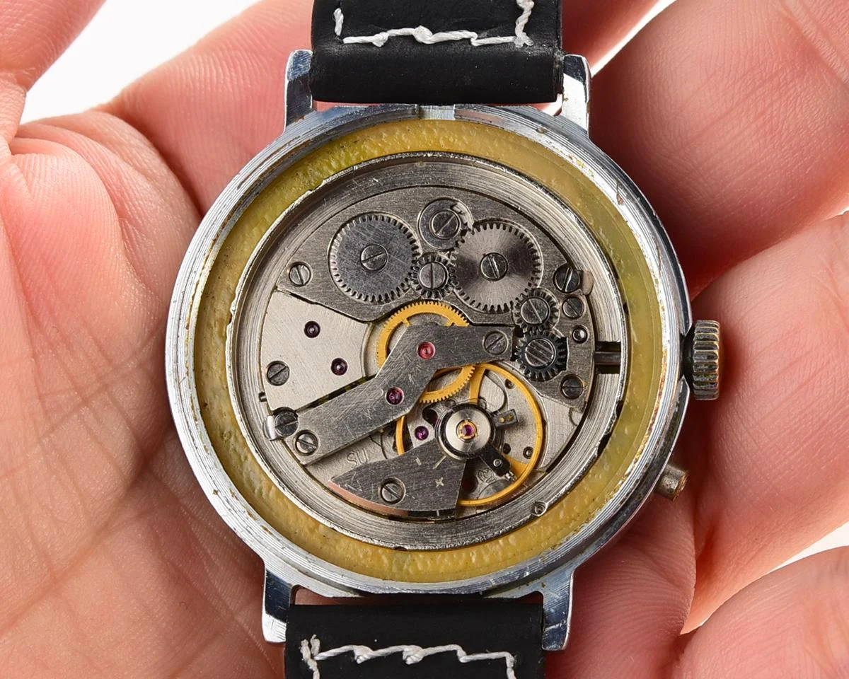Slava Soviet mechanical vintage watch