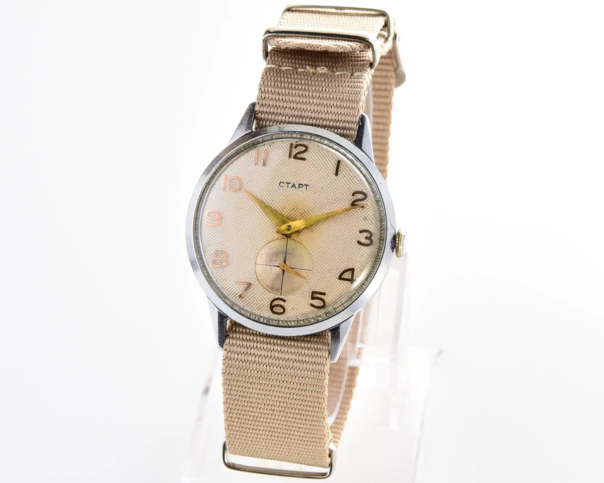 Rare Version! Start vintage classical mechanical watch