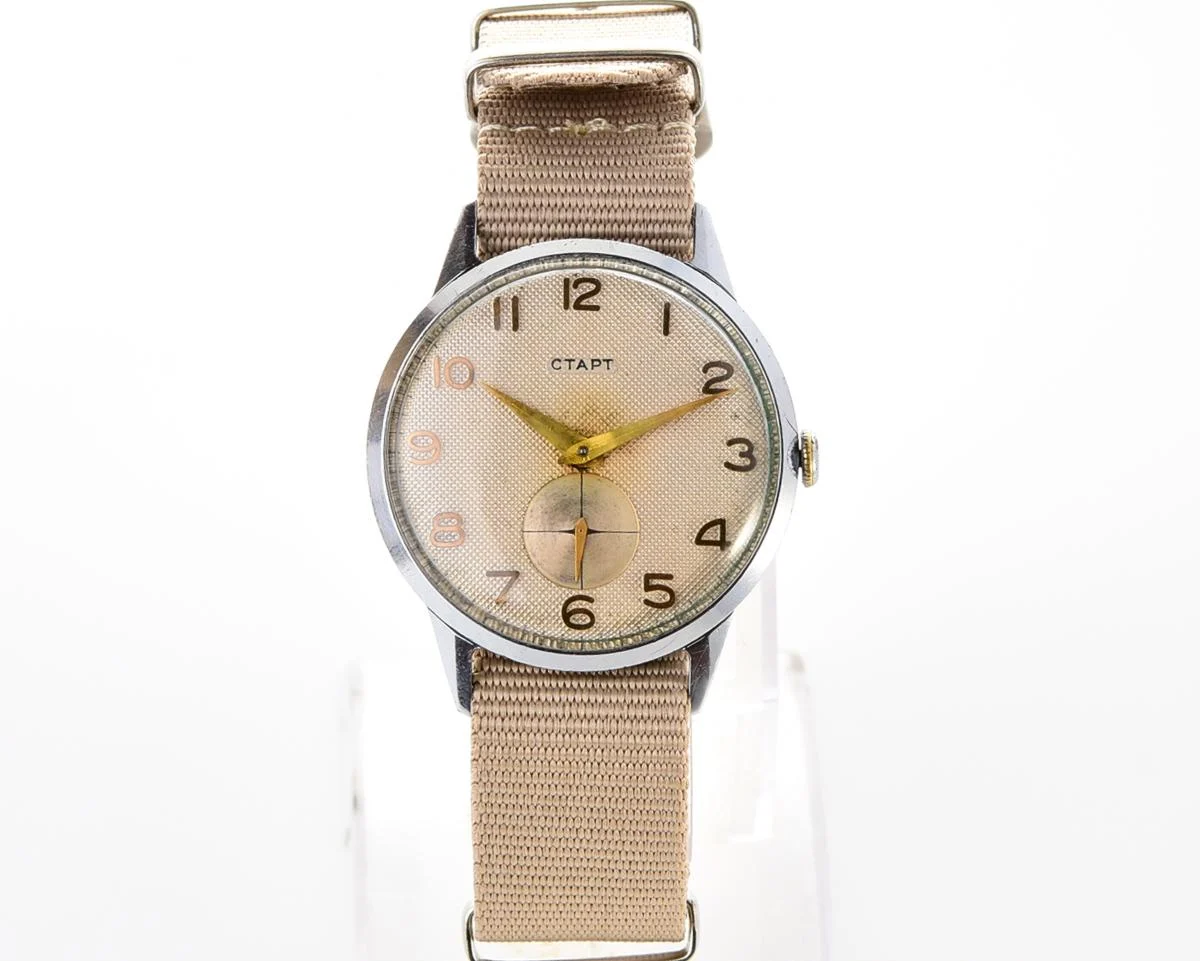 Rare Version! Start vintage classical mechanical watch