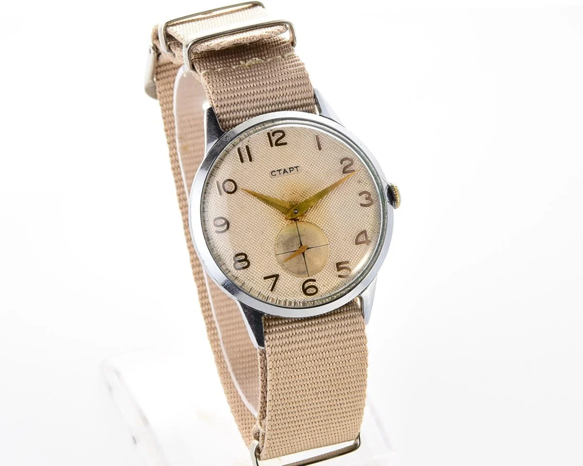 Rare Version! Start vintage classical mechanical watch
