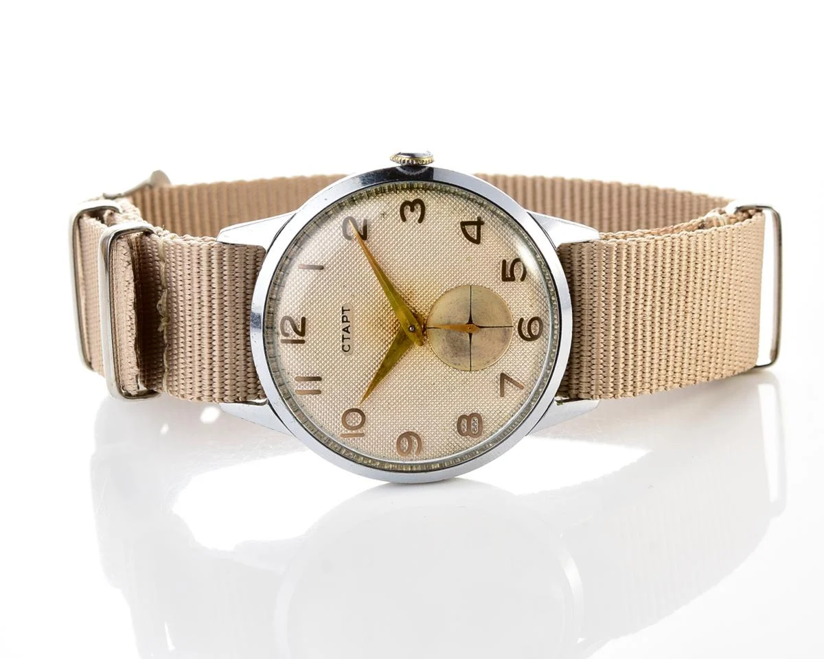 Rare Version! Start vintage classical mechanical watch