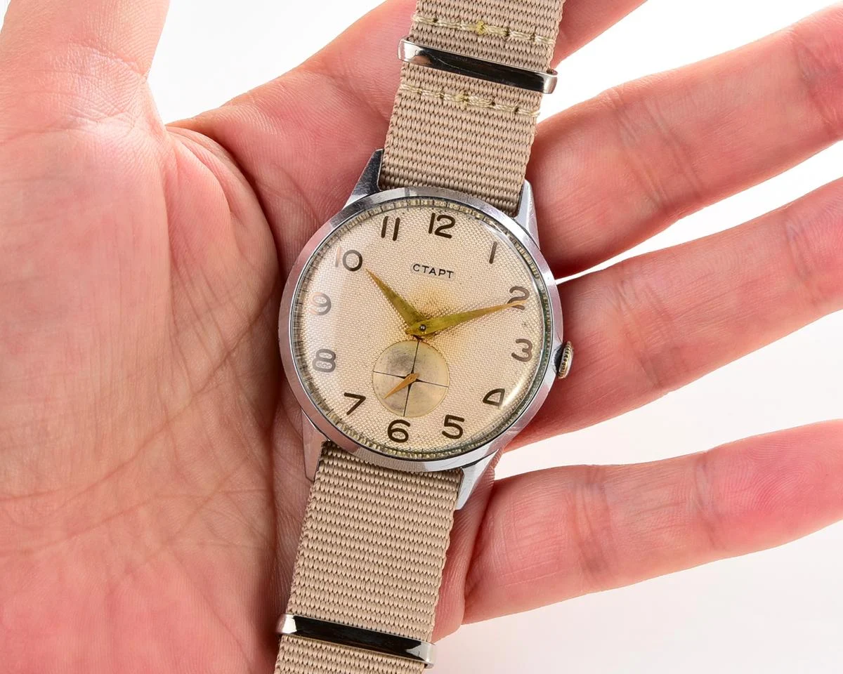 Rare Version! Start vintage classical mechanical watch