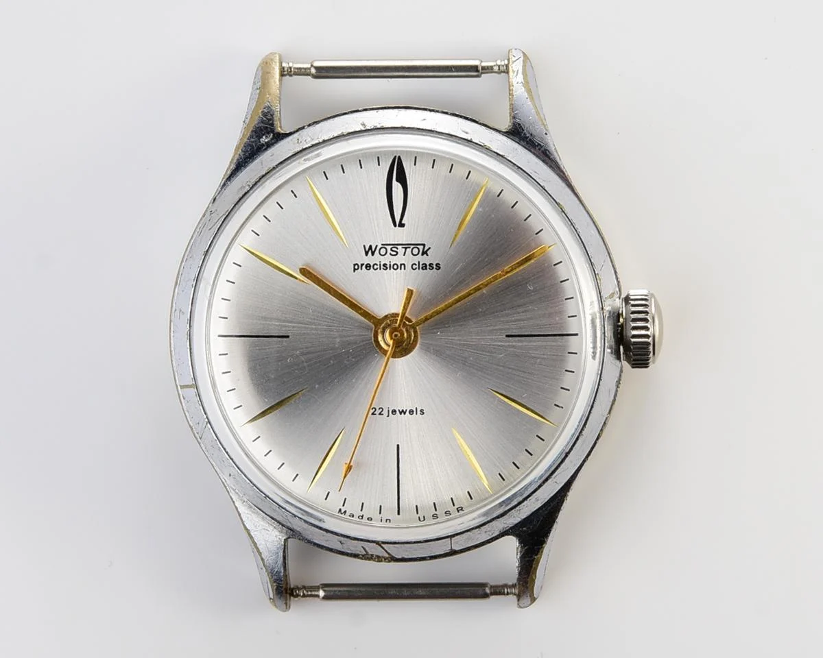 Soviet Wostok (Vostok) mechanical wrist watch with precision movement!