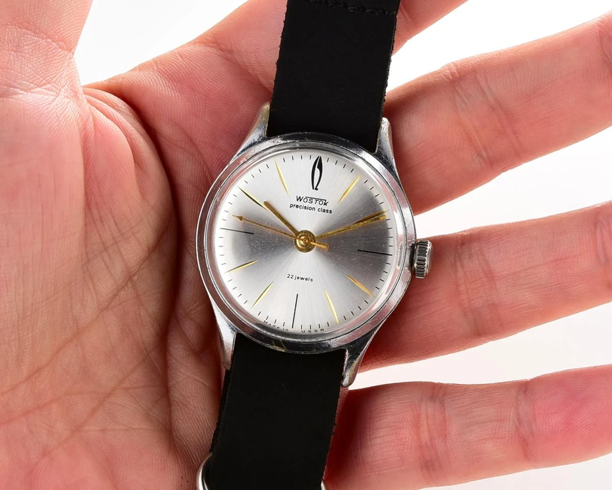 Soviet Wostok (Vostok) mechanical wrist watch with precision movement!
