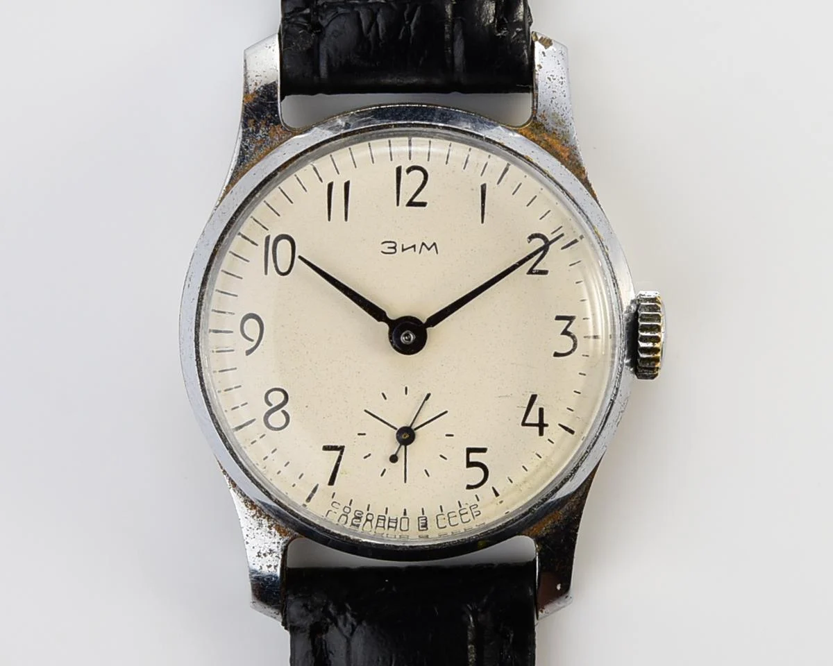 Vintage Soviet ZiM mechanical wristwatch