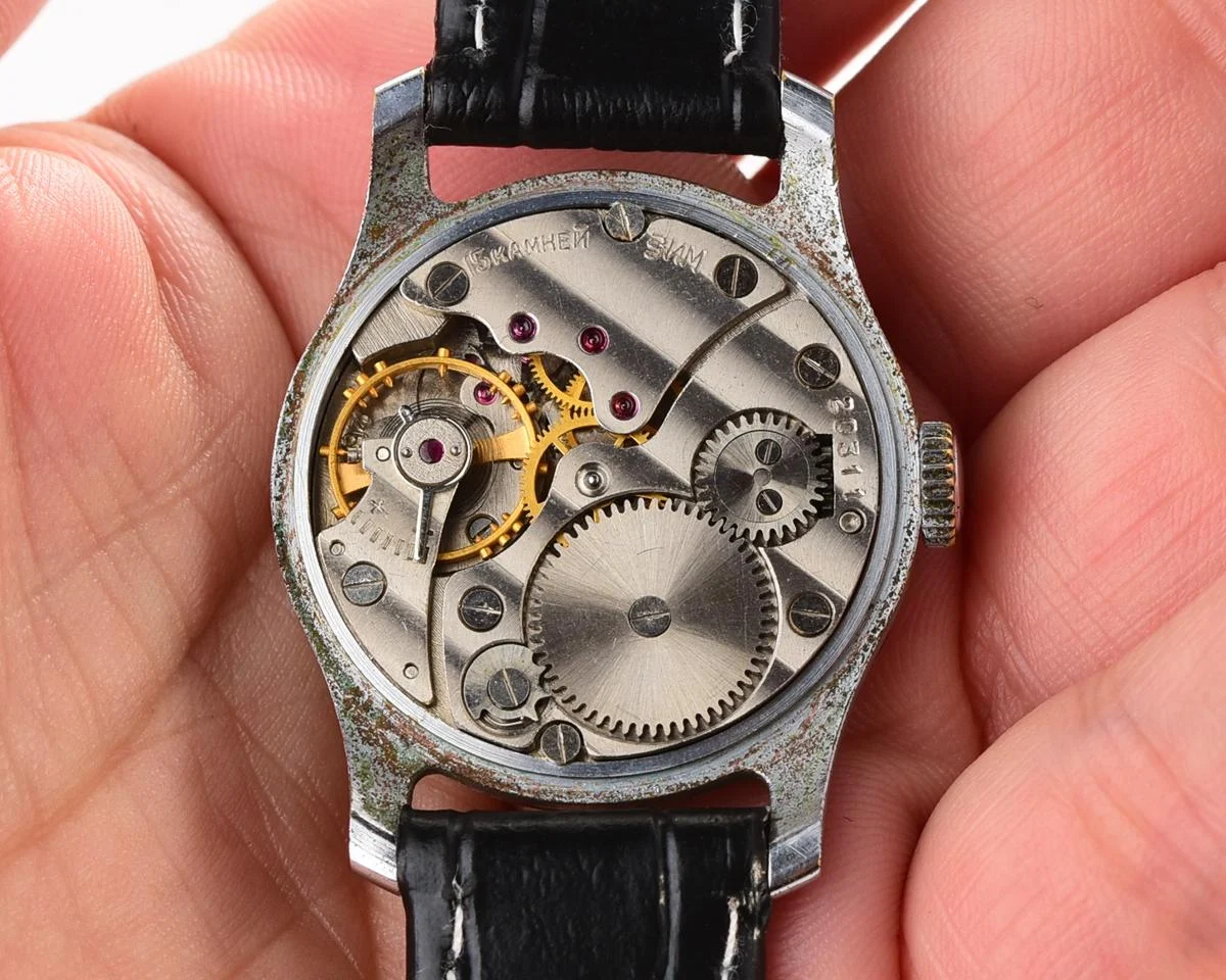 Vintage Soviet ZiM mechanical wristwatch