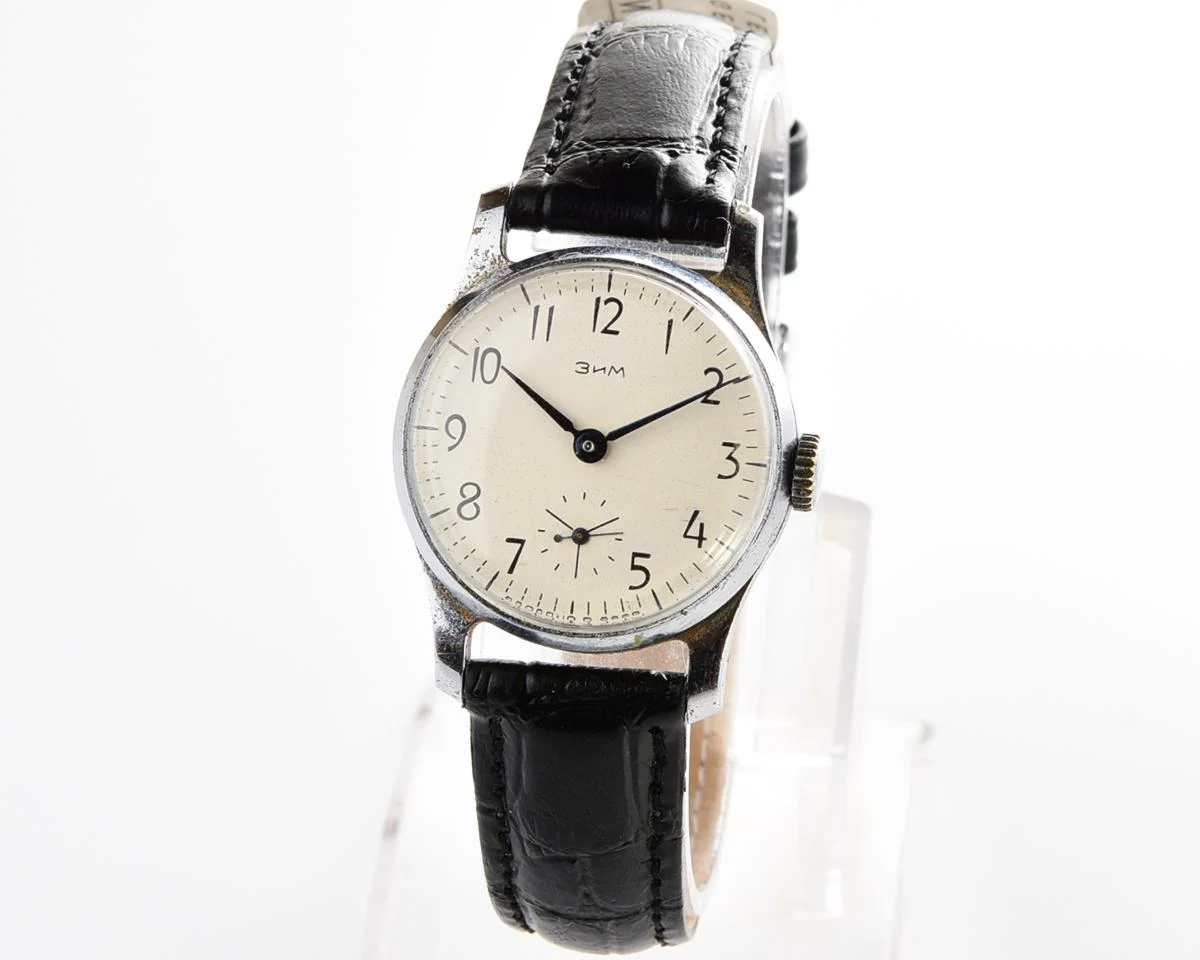 Vintage Soviet ZiM mechanical wristwatch