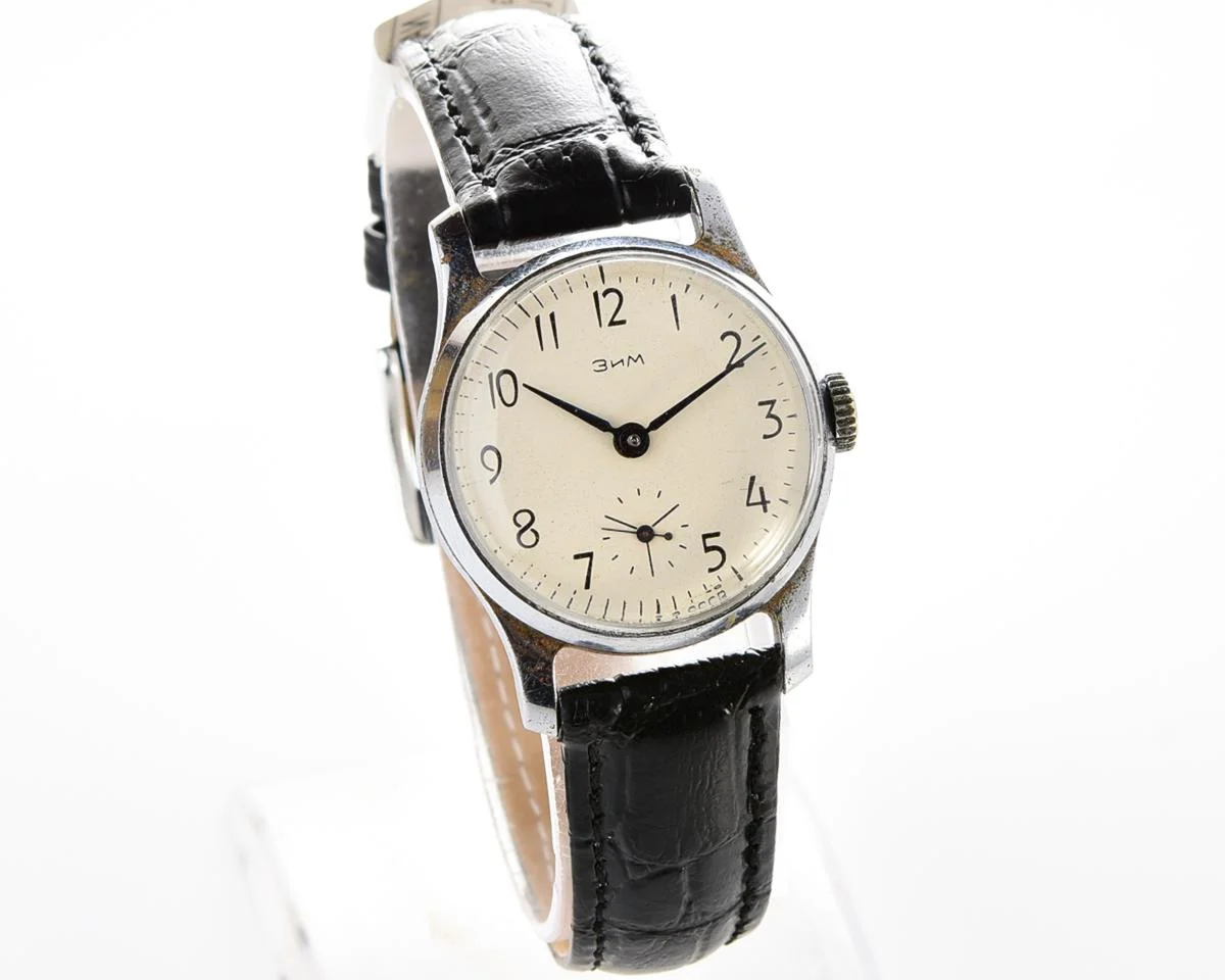 Vintage Soviet ZiM mechanical wristwatch