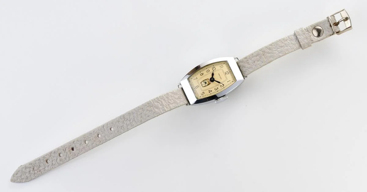Vintage Soviet Zvezda wrist watch, 3rd quarter of 1955