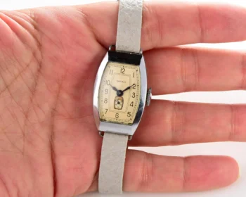 Vintage Soviet Zvezda wrist watch, 3rd quarter of 1955