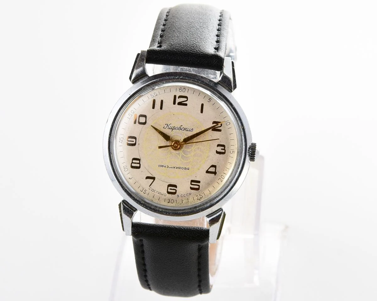 Rare! Beautiful vintage Soviet wrist watch from 50s - Kirovskie 1MWF