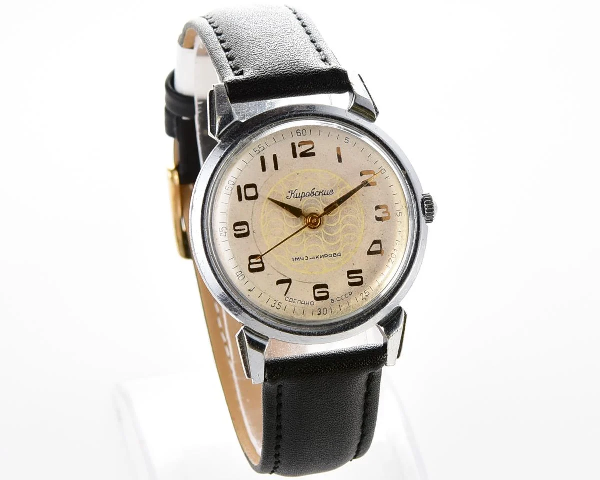 Rare! Beautiful vintage Soviet wrist watch from 50s - Kirovskie 1MWF