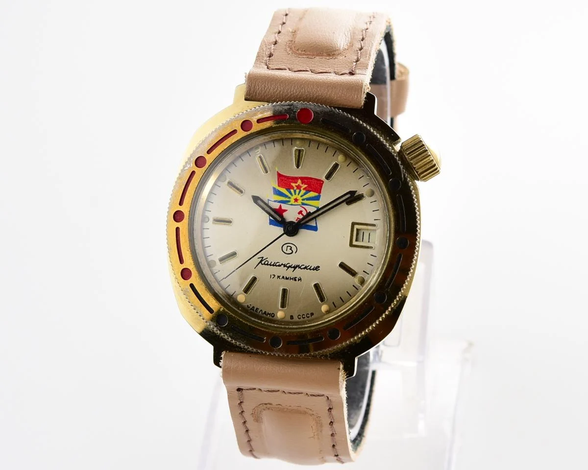 Komandirskie mechanical wrist watch