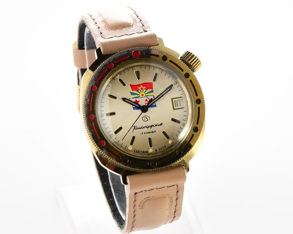 Komandirskie mechanical wrist watch