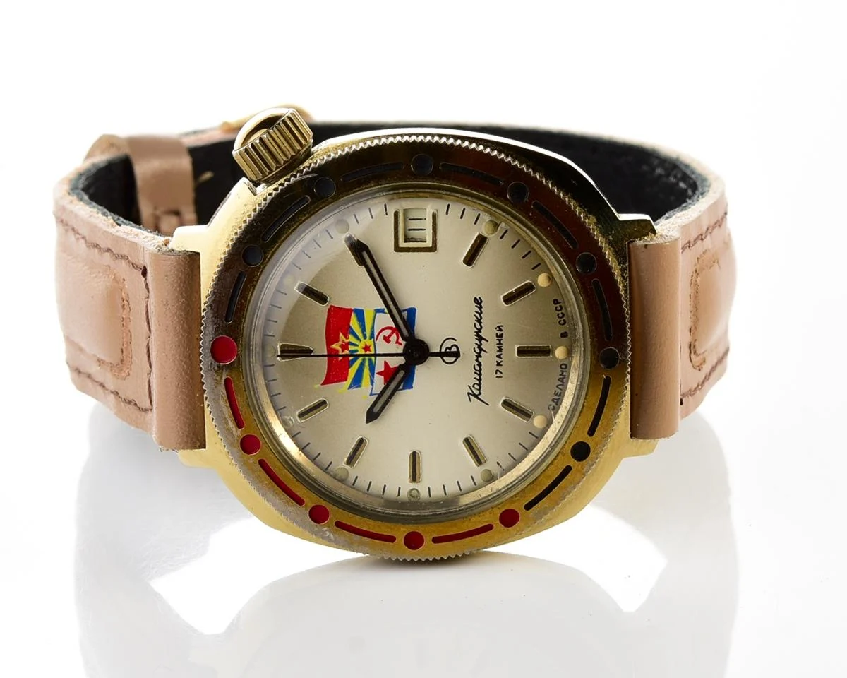 Komandirskie mechanical wrist watch