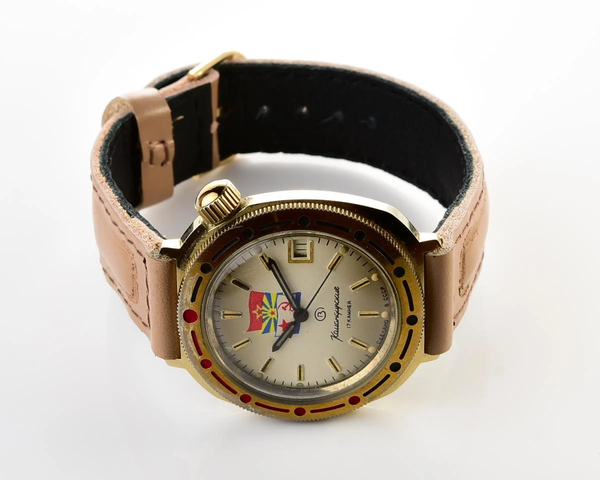 Komandirskie mechanical wrist watch