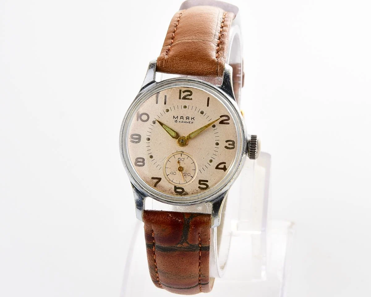 Vintage Soviet Mayak mechanical watch