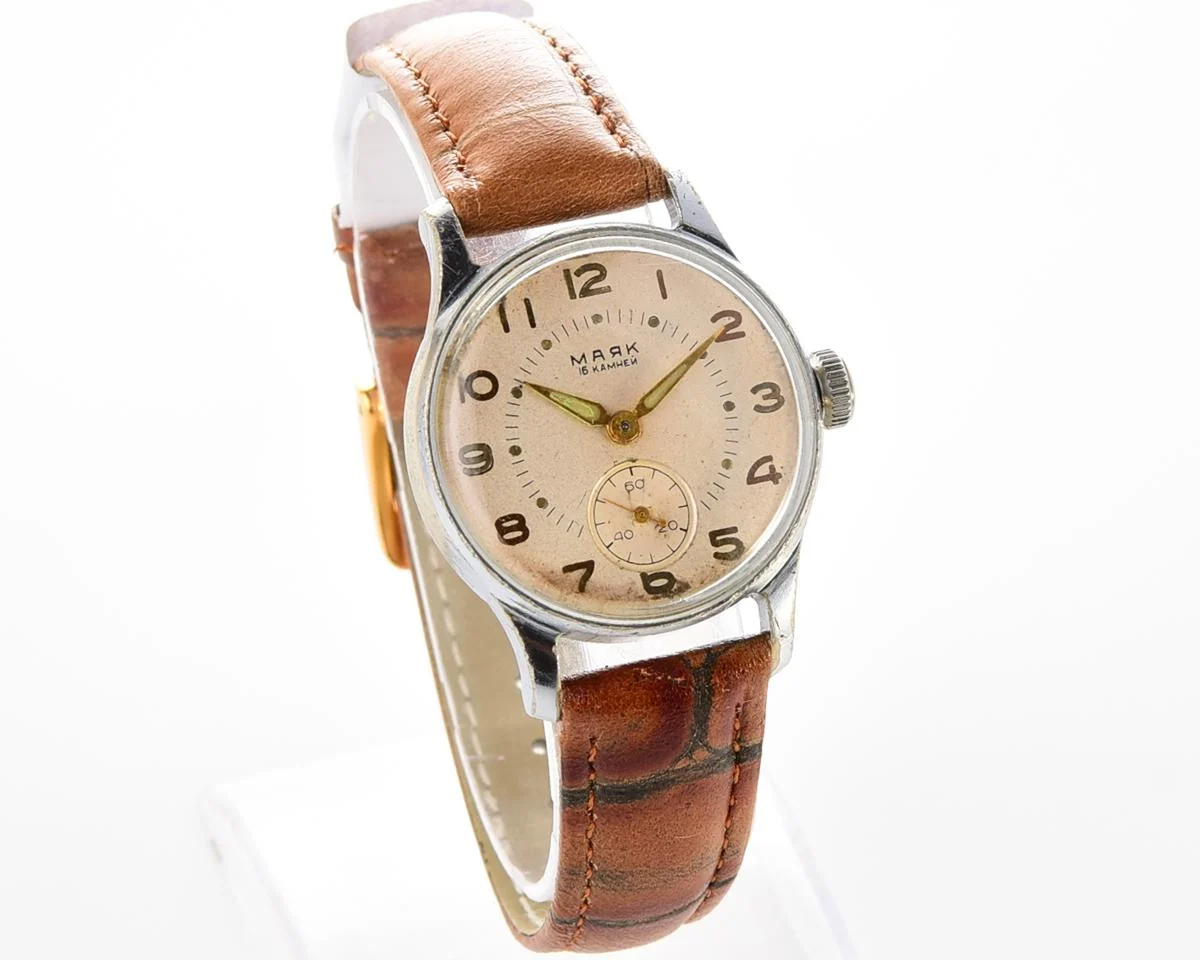 Vintage Soviet Mayak mechanical watch