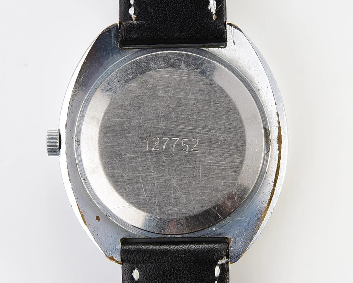 Soviet mechanical Raketa "big zero" wristwatch
