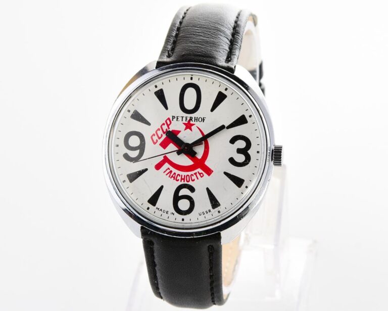 Soviet mechanical RAKETA "big zero" wristwatch