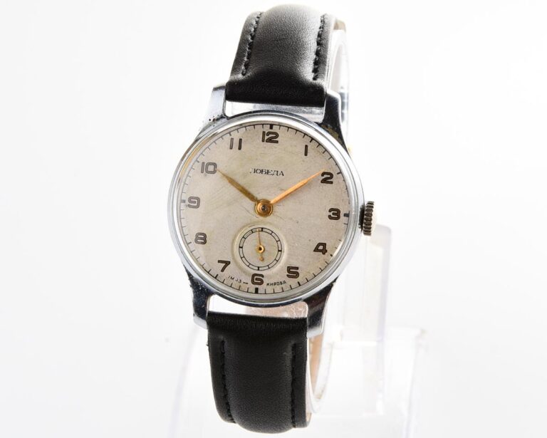Vintage soviet mechanical POBEDA wrist watch, 1MChZ, 3rd quarter 1951