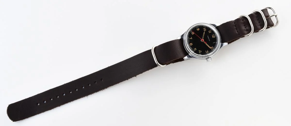 Rare! Vintage Soviet mechanical Pobeda in uncommon hermetic case, 1st quarter of 1956!