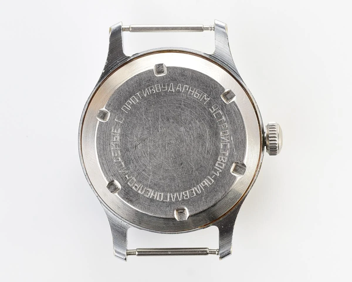 Rare vintage Soviet mechanical Pobeda in uncommon hermetic case, 2nd quarter of 1956!