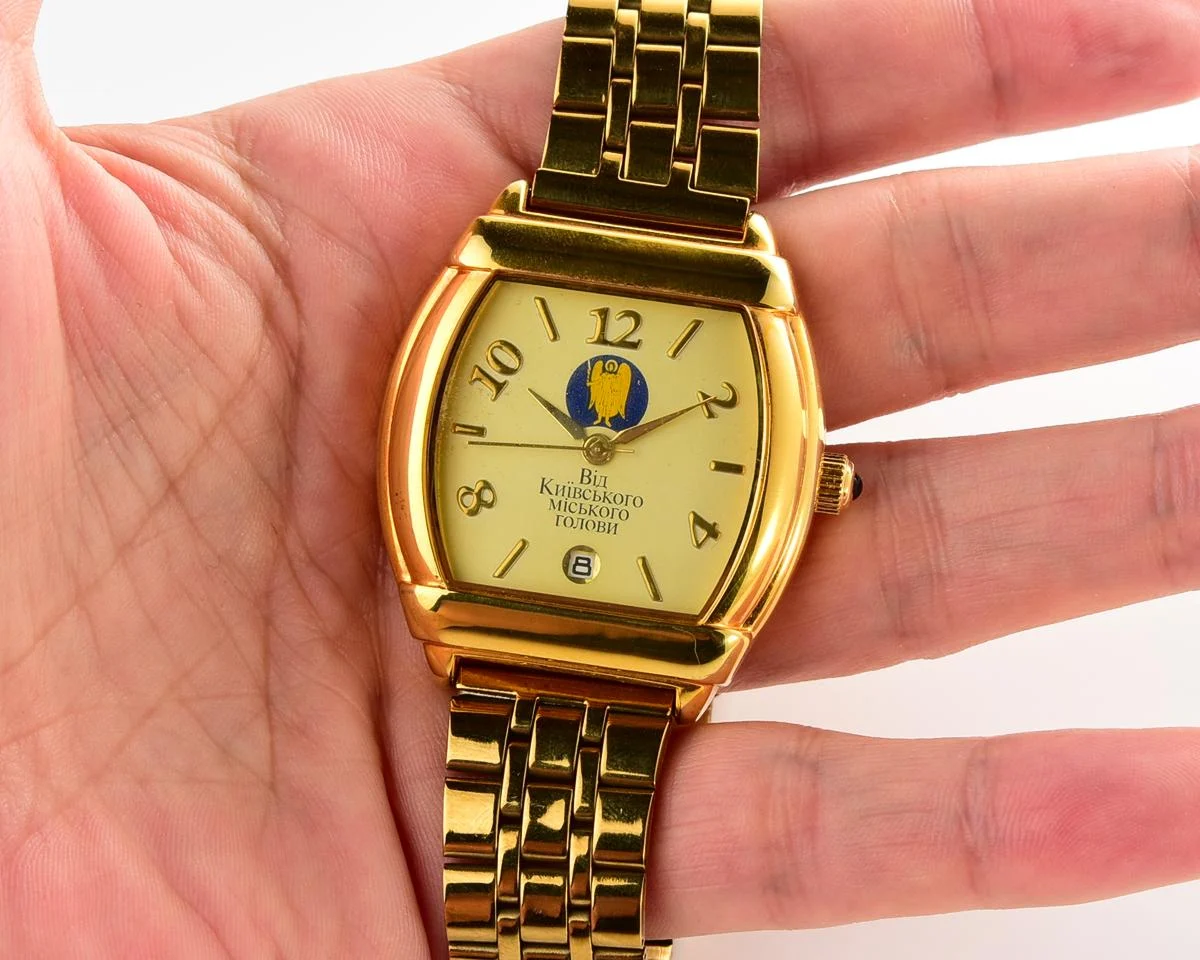 🇺🇦Ukrainian made Chas LTD mechanical watch - from the Mayor of Kyiv!