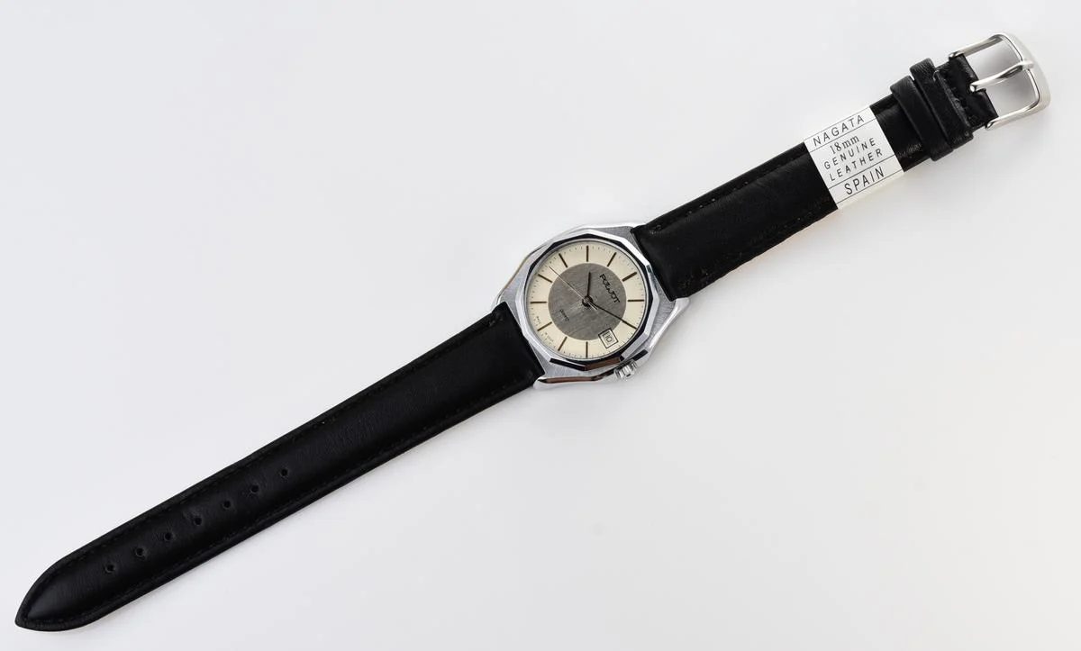 Soviet Poljot watch with quartz movement