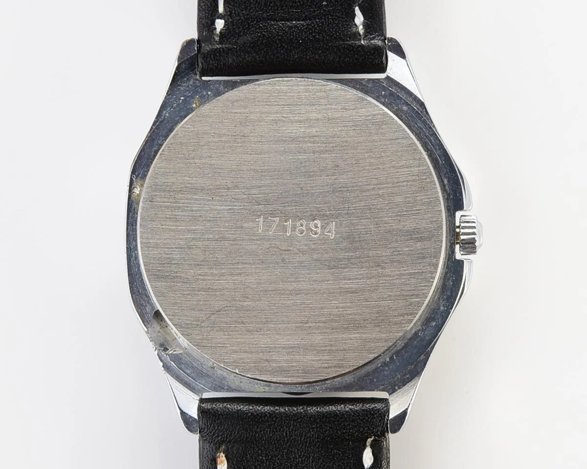 Soviet Poljot watch with quartz movement
