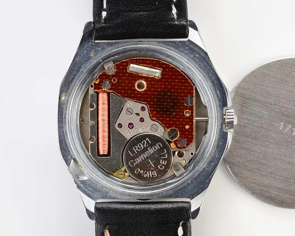 Soviet Poljot watch with quartz movement